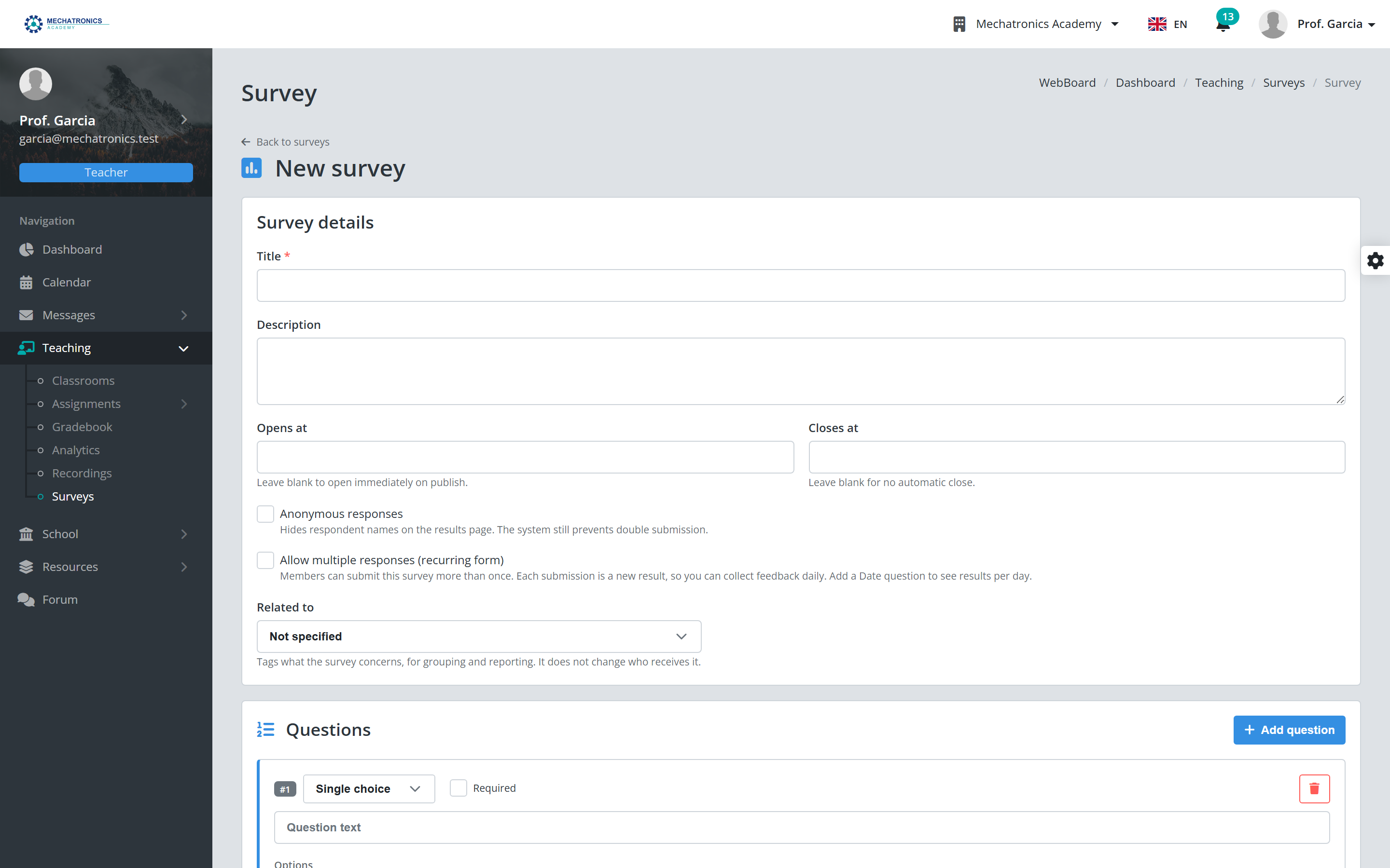 Surveys
